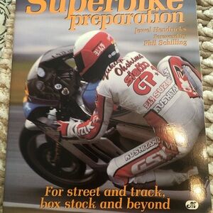 Superbike Preparation Book by Jewel Hendricks - NEW